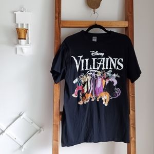Disney Vintage Style Villains Characters Tee